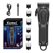 Máquina De Corte De Cabello Kemei Km-1071 Para Hombre