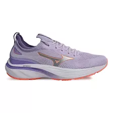 Tênis Esportivo Mizuno Glow Lilás Feminino