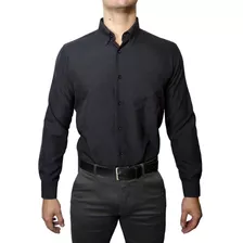 Camisa Social Masculina 100% Microfibra - Pronta Entrega