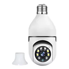 Camera Wifi Lampada Segurança 360 Ip Full Hd Visão Noturna