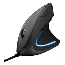 Mouse Vertical Trust Verto Ergonomic Negro