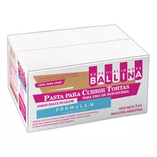 Bulto Pasta Para Cubrir Tortas Formula H Ballina 4/u X 3kg