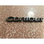 Emblema Contour Auto Cajuela Ford Clasico