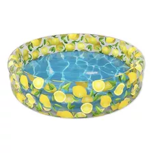 Poolcandy Lemon Print Designer Sunning Pool