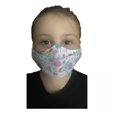 Kit 4 Máscaras 3d Infantil, Menina 10 Anos
