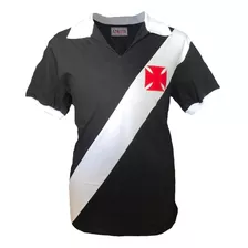 Camisa Do Vasco Da Gama Preta Anos 60 Retro Original Athleta