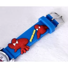 Pulseira Para Relógio Infantil Homem Aranha 3d 