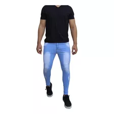 Calça Masculina Colada Justa Skinny Jeans Elastino Lançament