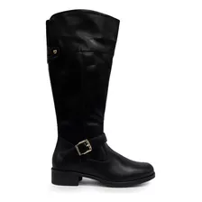 Bota Montaria Mooncity Cano Alto Fivela Feminina 72108 34/39