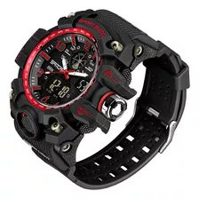 Reloj Electrónico Deportivo Con Doble Pantalla Sanda 3169 Pa