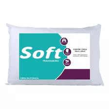 Kit 2 Und Travesseiro Soft Antialérgico Fibra Siliconada