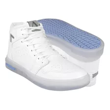 Tenis Caballero Clasben Bull Simipiel Blanco