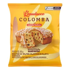 Mini Colomba Pascal Frutas Cristalizadas Bauducco 80g Pascoa