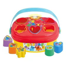 Juego De Encastre P/ Bebé C/formas Música Sonidos Luz Winfun Color Multicolor