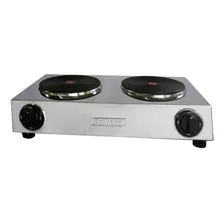 Fogão Elétrico Hotplate Profissional 2 Bocas Inox 4000w 220v