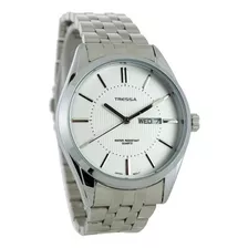 Reloj Tressa Hombre Acero Doble Calendario Garantia Twin