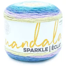 Lion Brand Yarn 527-308 Mandala - Ovillo De Lana Brillante