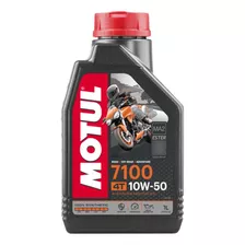 Óleo De Motor Motul Sintético 10w-50 Para Motos E Quadriciclos