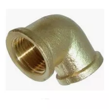 Codo 90° Bronce Rosca 3/4 - Hembra/hembra