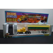 Retro Galgo Camion Service Escolar Control Remoto Nuevo A