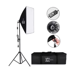 Kit Para Foto E Vídeo Softbox E Tripé 2m T-photo