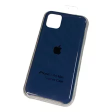 Silicon Case Con Logo Y Felpa Para iPhone 11 Pro Max