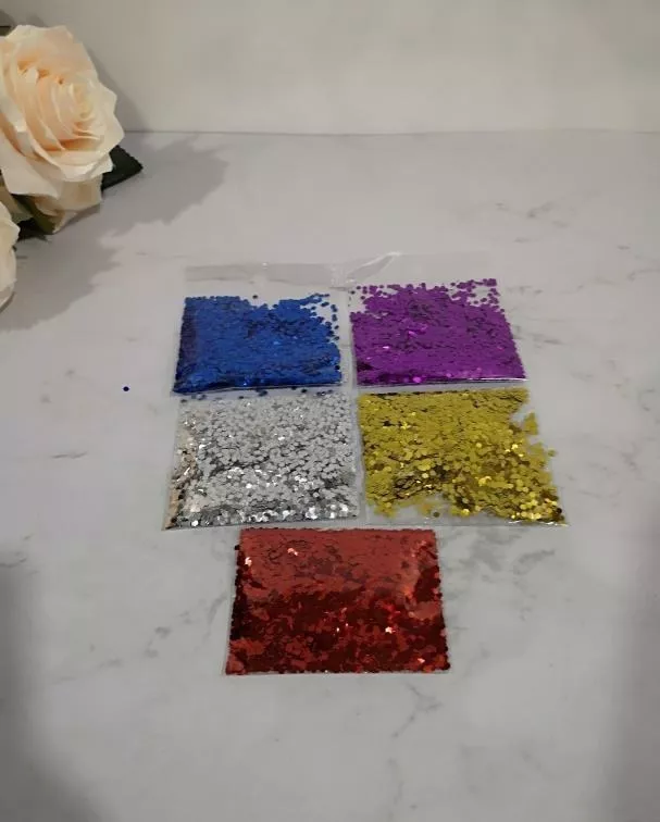 Confeti Circular Para Globos 5 Colores 