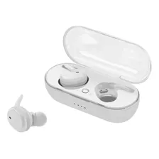 Auriculares Inalámbricos Bluetooth Con Pantalla Táctil En Color Blanco