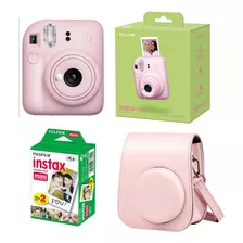 2023 Camara Fujifilm Instax Mini 12 Pink Rosa Funda, Film