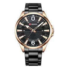 Reloj De Pulsera Current Man De Acero Inoxidable 8389