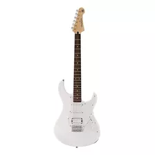 Guitarra Eléctrica Yamaha Pac012/100 Series 012 Stratocaster De Caoba 2023 White Brillante Con Diapasón De Palo De Rosa