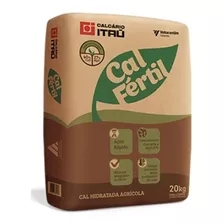 20kg Calcário Agrícola Calfértil Itaú Corretor De Solo