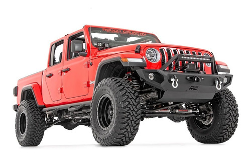 Estribos Con Pisada Rough Country Jeep Gladiator 2020-2022 Foto 4