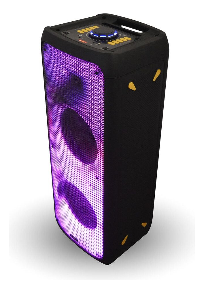 Parlante Portatil Bt Titan Xaea 6000w Doble Woofer Karaoke