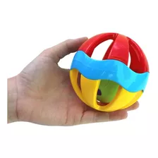 Bola Maluquinha Mini Coloridas P/ Criança Chocalho Divertido