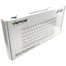 Teclado Computador Mini Usb Mini Keyboard Pc Original Branco