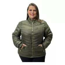 Jaqueta City Lady De Nylon Plus Size