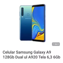 Celular Samsung A9 Usado Boas Condições 