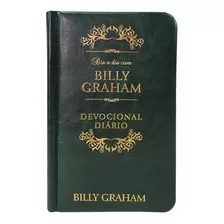 Devocional Dia A Dia Com Billy Graham Capa Luxo Almofadada