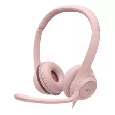 Headset H390 Usb Rose Logitech