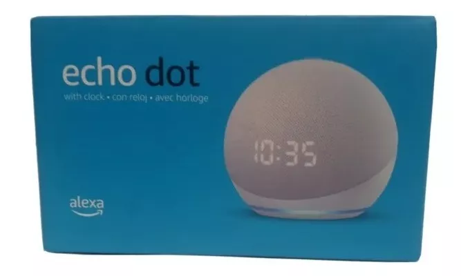 Amazon Echo Dot 4th Gen 2020 Smart Speaker With Clock Alexa