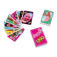 Jogo Uno Barbie The Movie Card Game - Original Mattel Hpy59