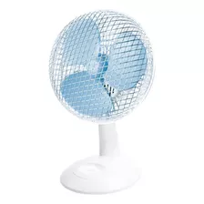 Ventilador De Mesa E Parede Personal Fan Fame Branco E Azul Diâmetro 18cm 127v