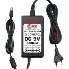 Fonte Dc 9v Relogio De Ponto Control Id Rep Idclass 373