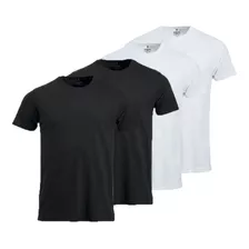 Kit 4 Camisetas Masculinas Básicas Algodão Premium By Zaroc