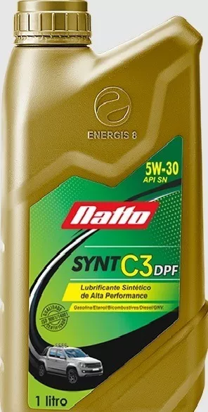 Óleo Natto Synt Acea C3 Dpf Caixa Com 12 Litros Amarok S10