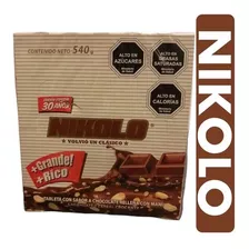 Chocolate Tradicional Nikolo Display20*24gr(1 Display)-super