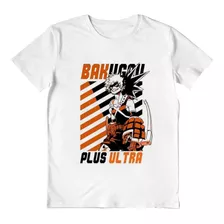 Remera De Algodón 100% - 01 Bakugou Bnha 01