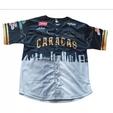 Nueva Camisa C/botones City Connect Leones Del Caracas2024.