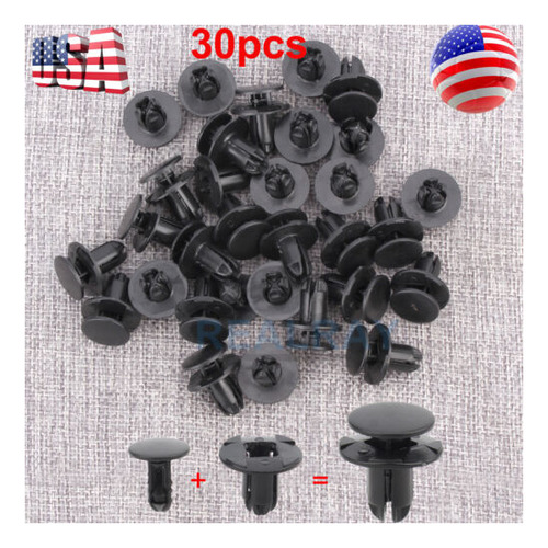 30x Bumper Mounting Clips For Hyundai 86595-2t500 Push T Rrx Foto 6